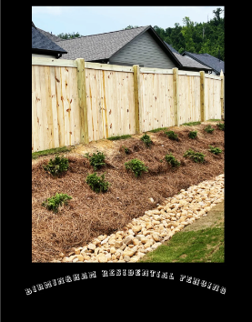 birmingham resedential fencing llc logo